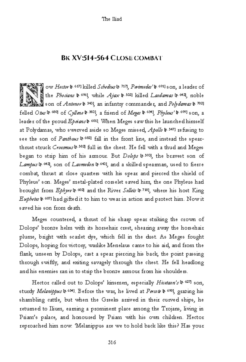 The Iliad - Page 310